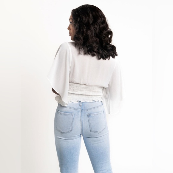 L Love Flattering Ruched Top - Picture 3 of 9